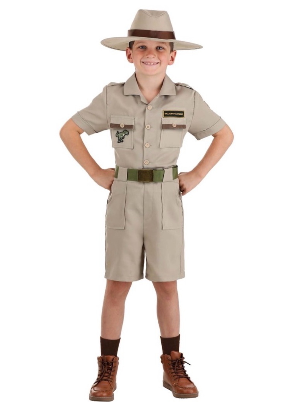 Kids Paleontologist Explorer Outfit Costume